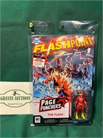 Comic Book  Flashpoint Page Punchers plus figure