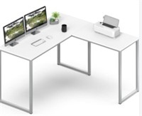 Shw Mission L-shaped Home Computer Desk, 48-inch,