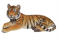 Hi-line Gift Tiger Laying Down Statue