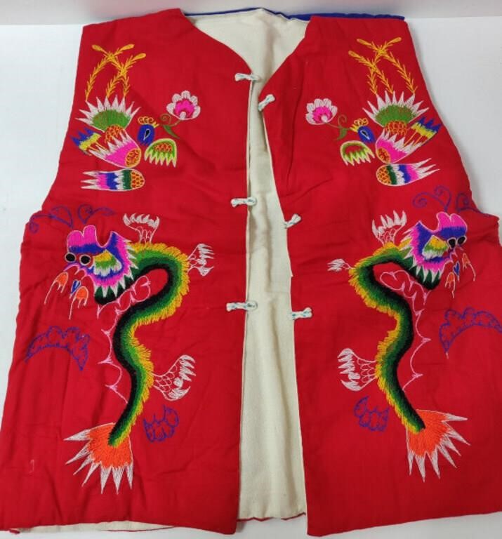 Handmade Oriental Vest From Japan