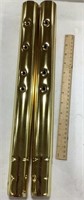 2- Gold colored extension legs 18X