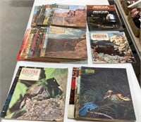 Arizona Highway magazines 1954-57, 64, 68, 91