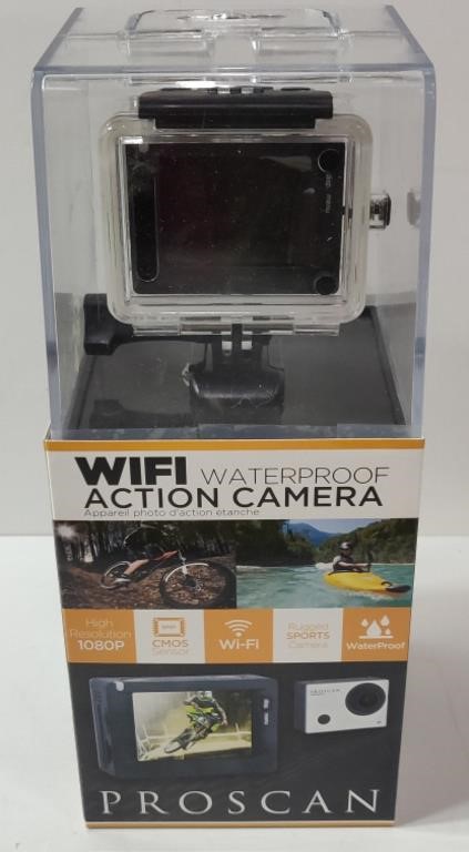Proscan 1080P Wifi Hd Sports Cam Action Camera
