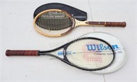 Set of 2 Tennis Rackets with Covers
