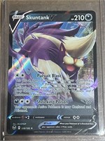 Pokemon Skuntank V - 108/195 Ultra Rare Silver Te