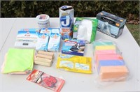 Household Cleaning Pads, Cloths, Sponges, Brushes