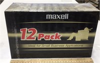 Sealed 12 pack Maxwell VideoCassettes