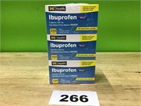 Ibuprofen Minis 200mg Capsules lot of 3