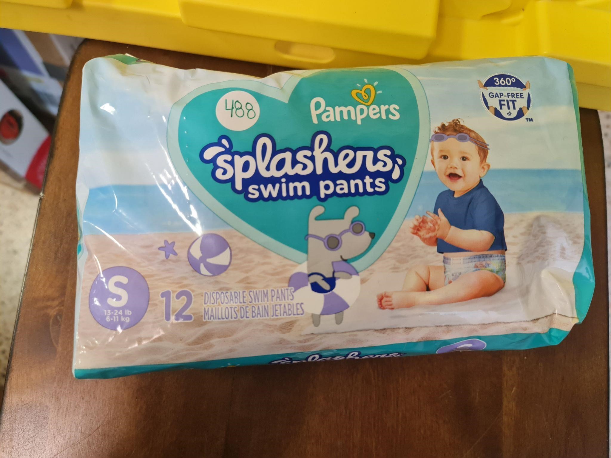S pampers splashers