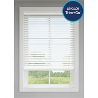 Levolor Lev 2.5-in 59x48 White Fw Blind