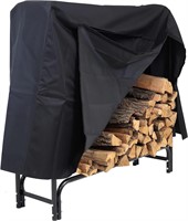 SunnyDaze Firewood Log Rack & Cover