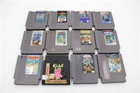 (12) Original Nintendo NES Video Game Lot