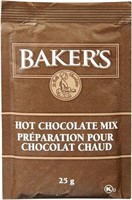 Baker's Hot Chocolate Packets, 1.25kg (50 Count)