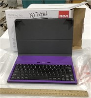 Purple folio Keyboard for a 10 Viking Pro tablet