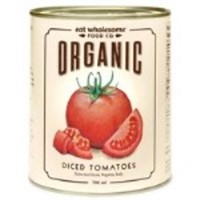 4 CANS - Eat Wholesome Organic Diced Tomatoes BB