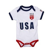 Infant Football Jersey USA Soccer Baby Clothes