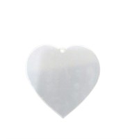 30 plastic hearts