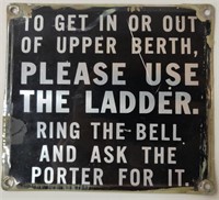 Railway Porter Tin Sign