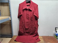 NEW Ladies RED Dress Simon Chang Sz 22R