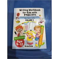 Writing workbook for kids with dyslexia