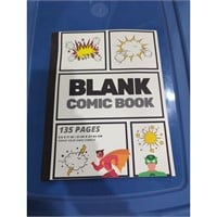 Blank draw you own comic book