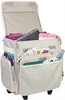 Everything Mary Collapsible Rolling Craft Bag,