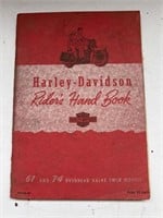 Vintage Harley-Davidson 1950 Rider's Hand Book 61