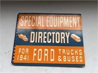 1941 Ford dealer Special Equipment Directory