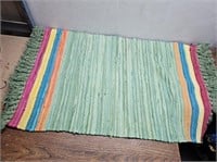 Woven Styled Colorful Rug@24inWx44inL