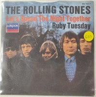 London Rolling Stones Ruby Tuesday 45 Record