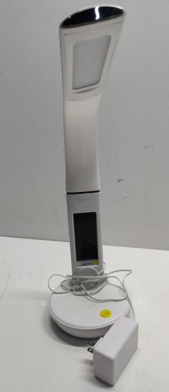 Ottlite Office Lamp incl. Clock & Phone Charger