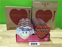 Elmer Valentine’s Chocolates lot of 2 cases