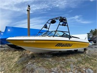 2001 Malibu Sunsetter VLX 21 Ft Wakeboard Boat VB2