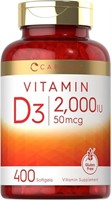 Carlyle Vitamin D3 2000IU Softgels | 400 Count |
