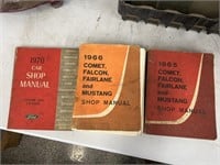 1965 1966 1970 Ford Factory service shop manuals