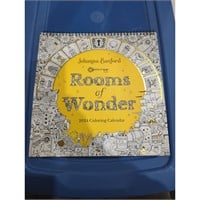 Rooms of wonder coloring calendar