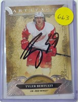 Tyler Bertuzzi Autographed Card