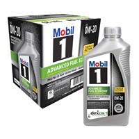 Mobil 1 Oil 0W-20, 1-Quart/6-pack