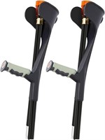 BQKOZFIN One Pair Forearm Crutches for Adults