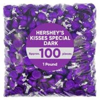 Hershey Kisses Special Dark Chocolate Kisses, 1