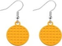 CENWA Waffle Earrings Quirky Earrings Jewelry
