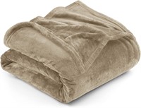 Utopia Fleece Blanket Queen 90x90 Inches