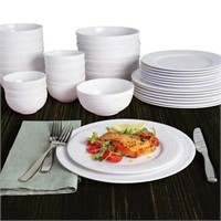 $200  Mikasa Nellie 40-piece Dinnerware Set, White