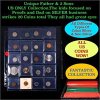 Unique Father & 2 Sons US ONLY Collection,The kids