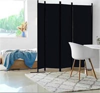 4 Panel Partition Room Dividers Folding Privacy