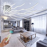 $269  LED Ceiling Light, 55.1in, Dimmable, 138W