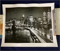 Manhattan Night Print