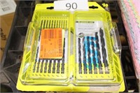 ryobi drilling bit set