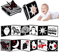 Black and White High Contrast Baby Toys 0-6 6-12