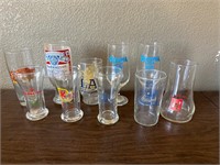 Mixed Beer Glass Lot